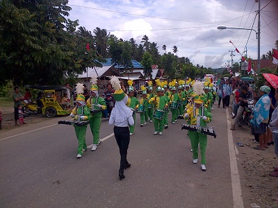Landjar Lepas Peserta Pawai